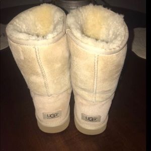 Size 8 Sand Colored Uggs